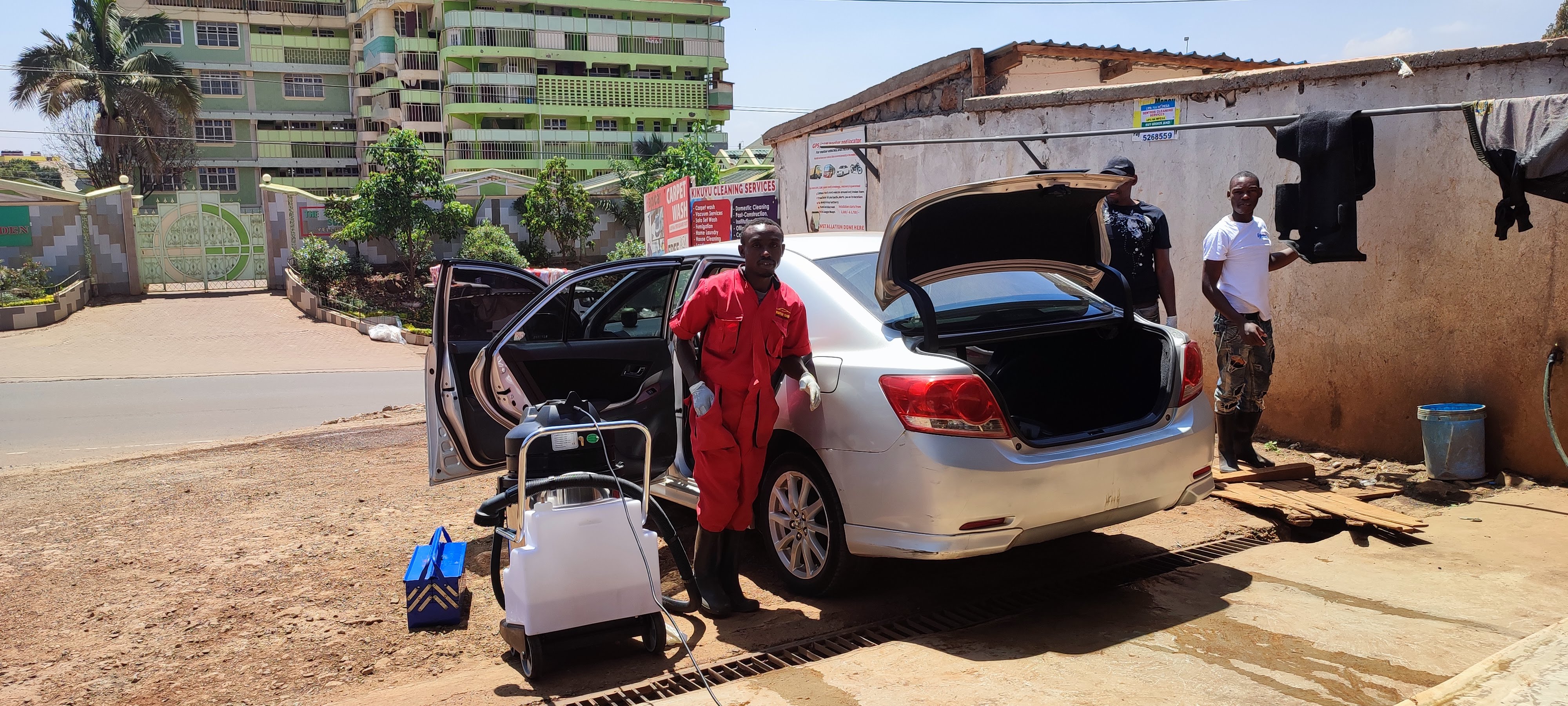 Car washing