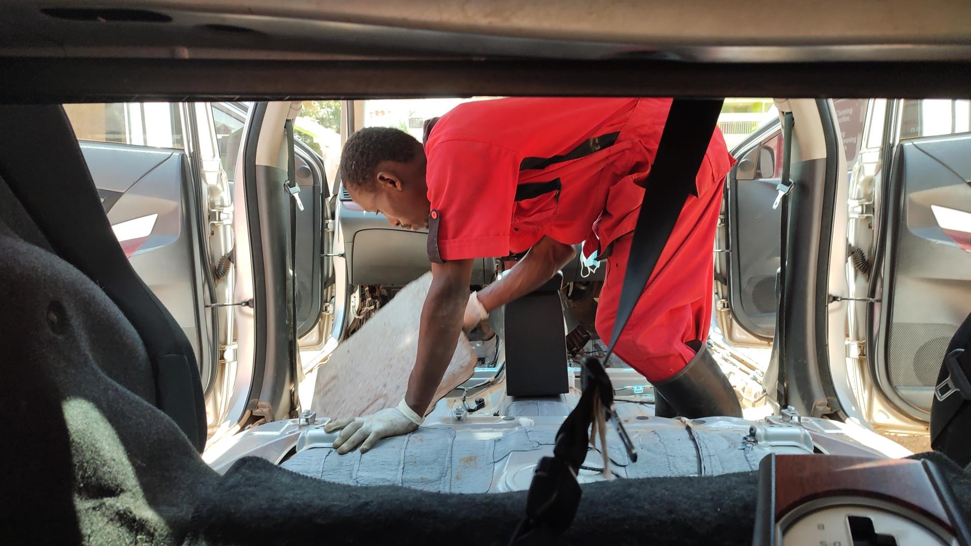 Carpet & seat freshening